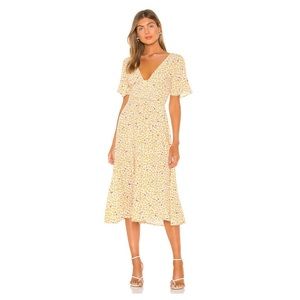 Free People In Bloom midi dress NWOT